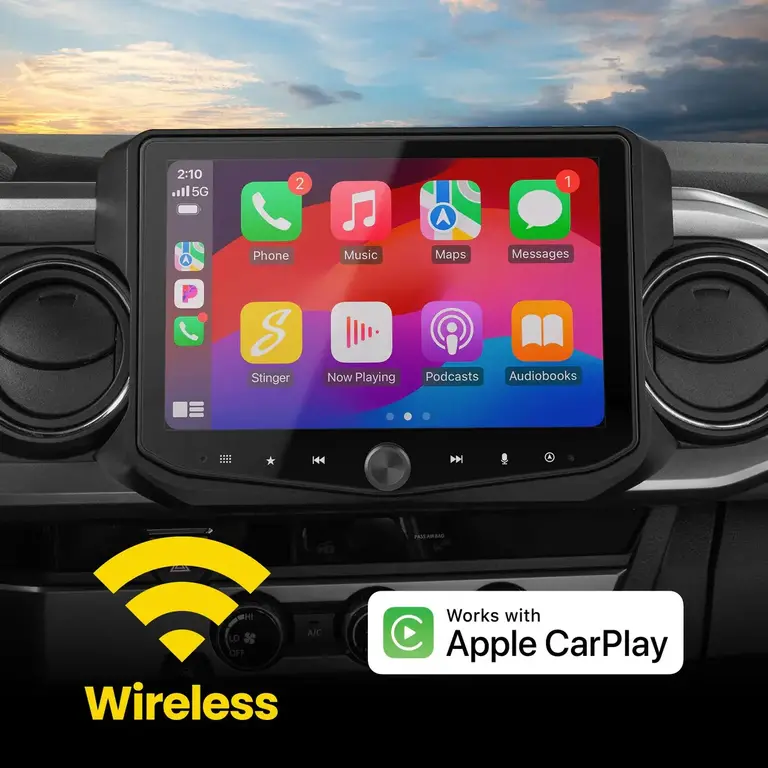 Stinger Stinger 16-23 Toyota Tacoma 10" HORIZON10 fully integrated radio package includes IX210/SR-TAC16HX