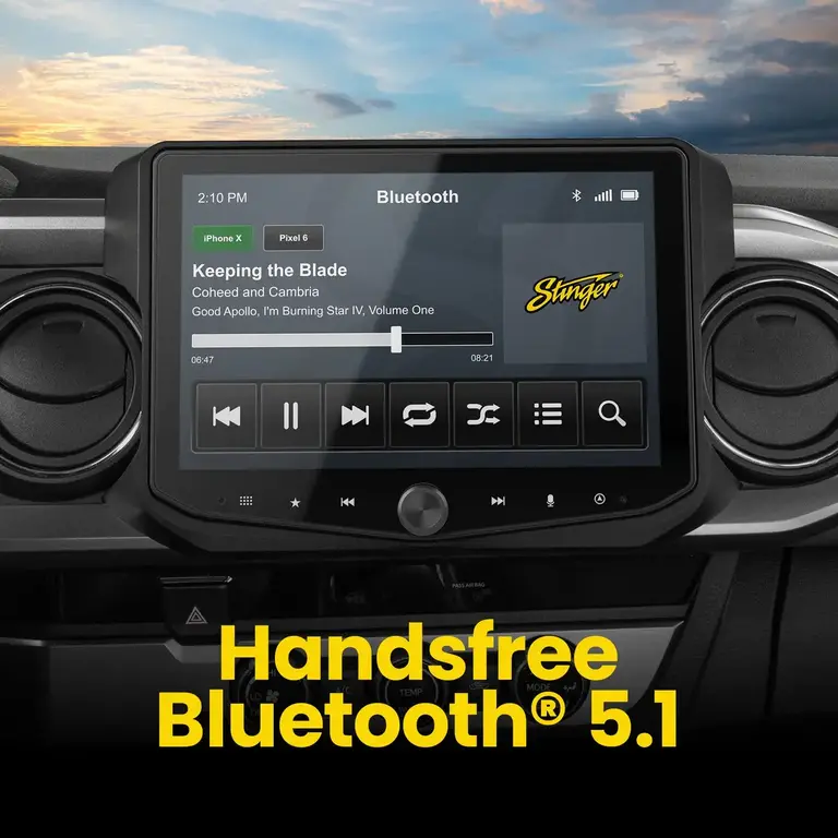 Stinger Stinger 16-23 Toyota Tacoma 10" HORIZON10 fully integrated radio package includes IX210/SR-TAC16HX