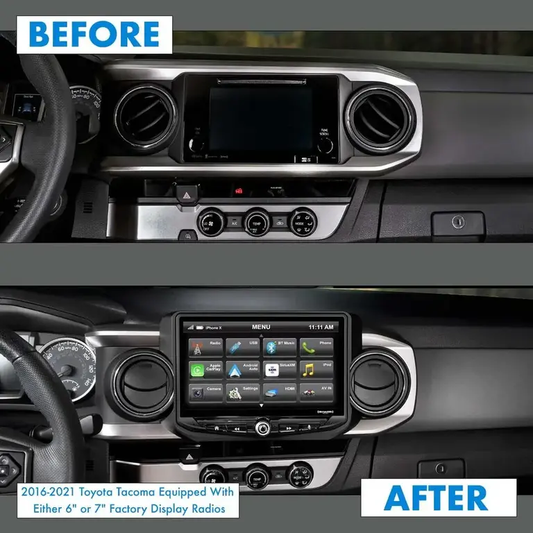 Stinger Stinger 16-23 Toyota Tacoma HEIGH10 fully integrated radio package includes UN1810/SR-TAC16H