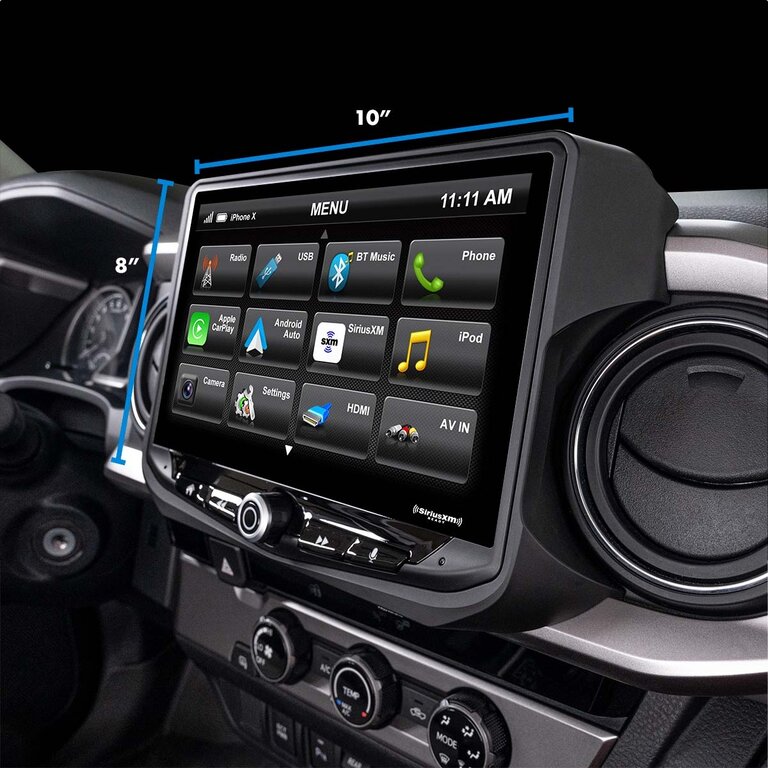Stinger Stinger 16-23 Toyota Tacoma HEIGH10 fully integrated radio package includes UN1810/SR-TAC16H