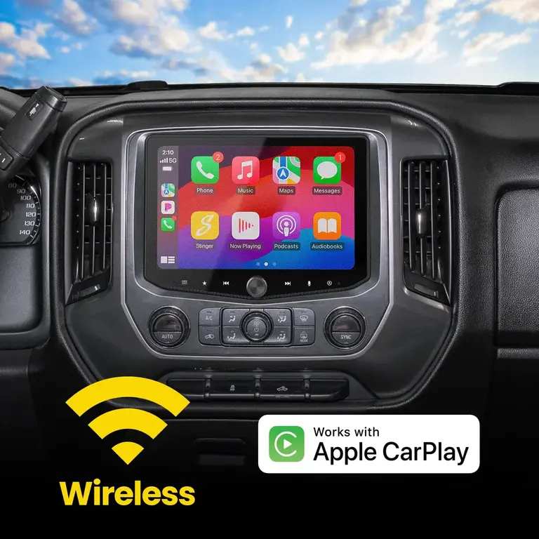 Stinger Stinger 14-18 Chevrolet Silverado/GMC Sierra 10" HORIZON10 fully integrated radio package includes IX210/SRK-GM14HX