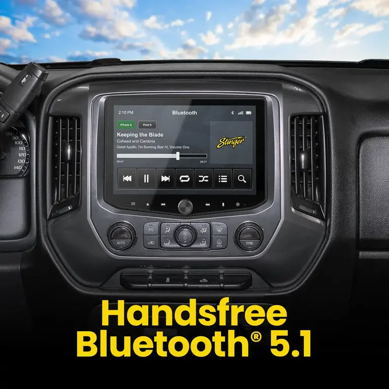 Stinger Stinger 14-18 Chevrolet Silverado/GMC Sierra 10" HORIZON10 fully integrated radio package includes IX210/SRK-GM14HX