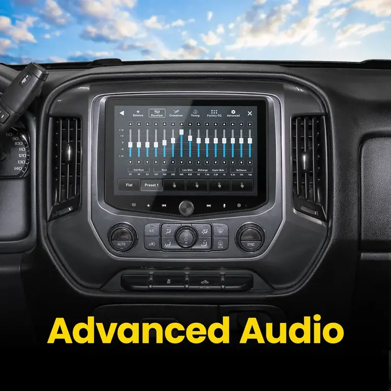 Stinger Stinger 14-18 Chevrolet Silverado/GMC Sierra 10" HORIZON10 fully integrated radio package includes IX210/SRK-GM14HX