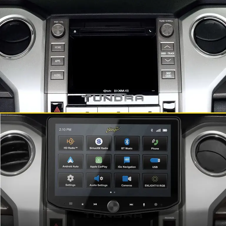 Stinger Stinger 14-21 Toyota Tundra HORIZON10 fully integrated radio package includes IX210/SR-TUN14HX