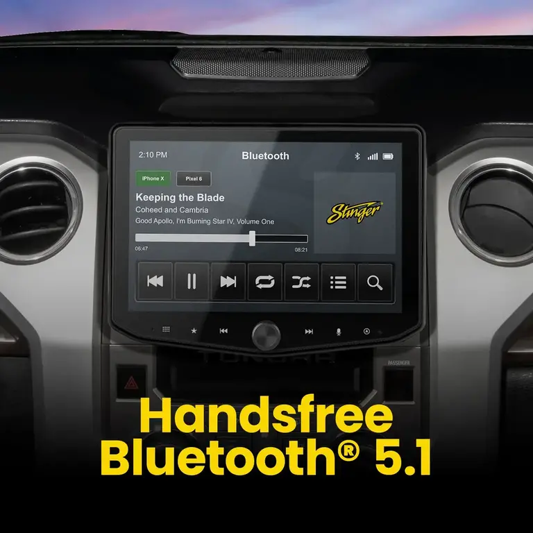 Stinger Stinger 14-21 Toyota Tundra HORIZON10 fully integrated radio package includes IX210/SR-TUN14HX