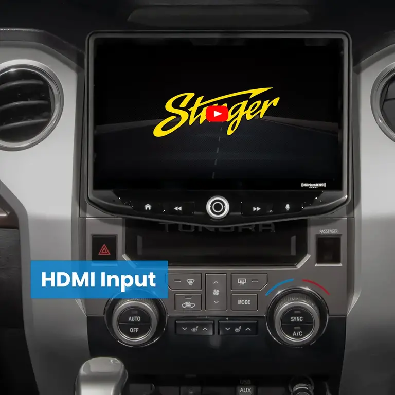 Stinger Stinger 14-21 Toyota Tundra HEIGH10 fully integrated radio package includes UN1810/SR-TUN14H