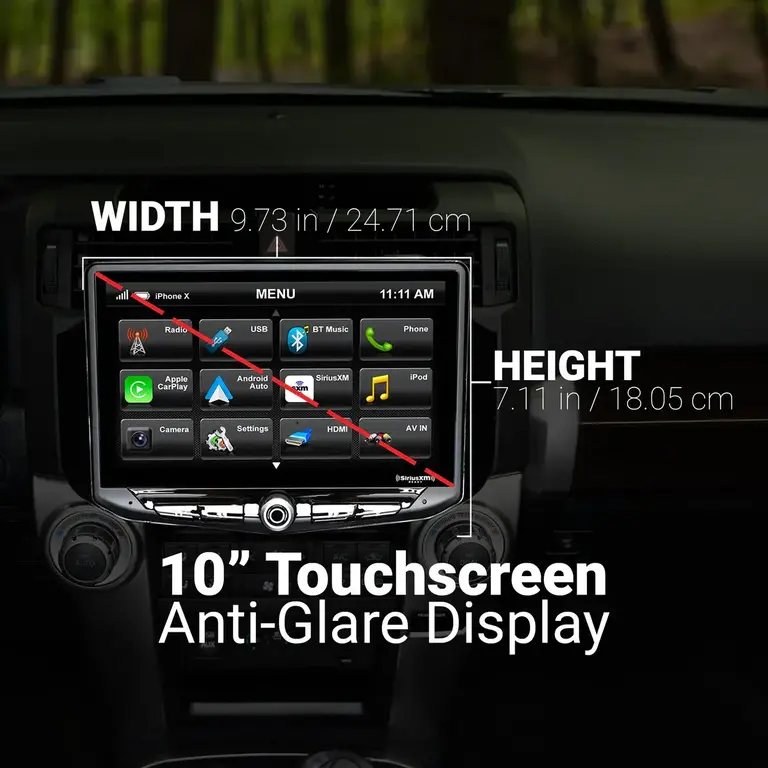 Stinger Stinger 10-24 Toyota 4-Runner HEIGH10 fully integrated radio package includes UN1810/SR-RUN10H