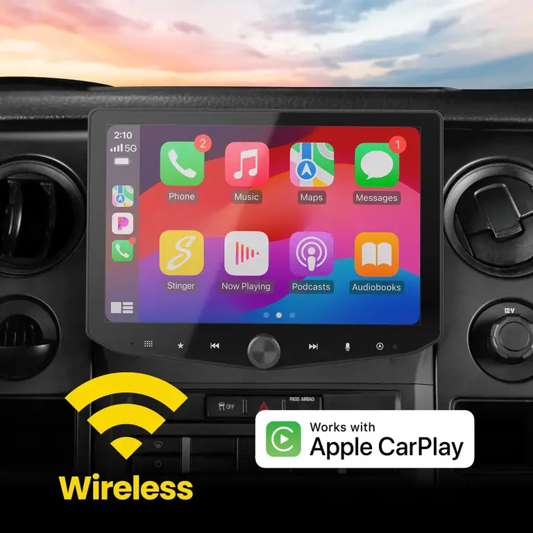 Stinger Stinger 09-14 Ford F-150 HORIZON10 fully integrated radio package includes IX210/SR-F15009HX