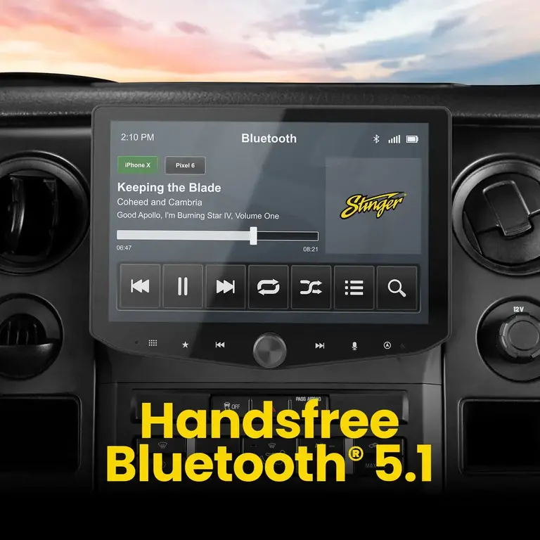 Stinger Stinger 09-14 Ford F-150 HORIZON10 fully integrated radio package includes IX210/SR-F15009HX