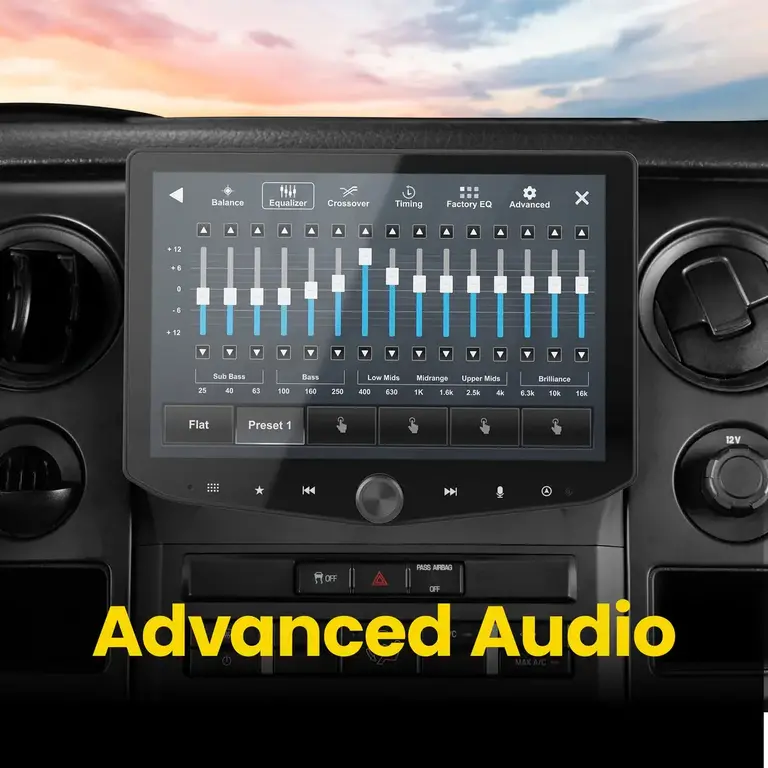 Stinger Stinger 09-14 Ford F-150 HORIZON10 fully integrated radio package includes IX210/SR-F15009HX