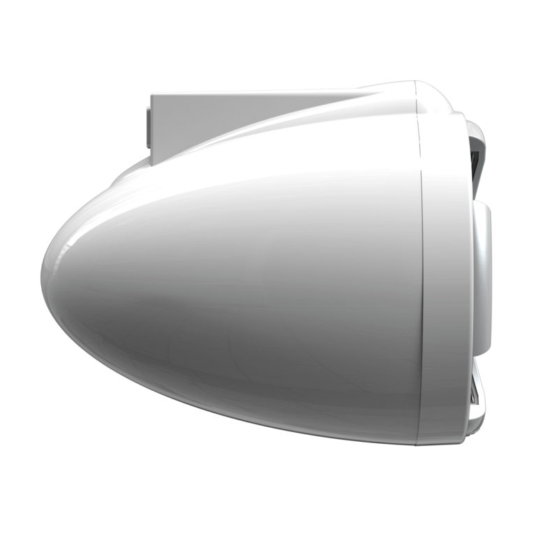Wet Sounds WET SOUNDS ICON 8 W-FC SA V2 Icon 8 tower enclosures white with fixed silver aluminum clamp