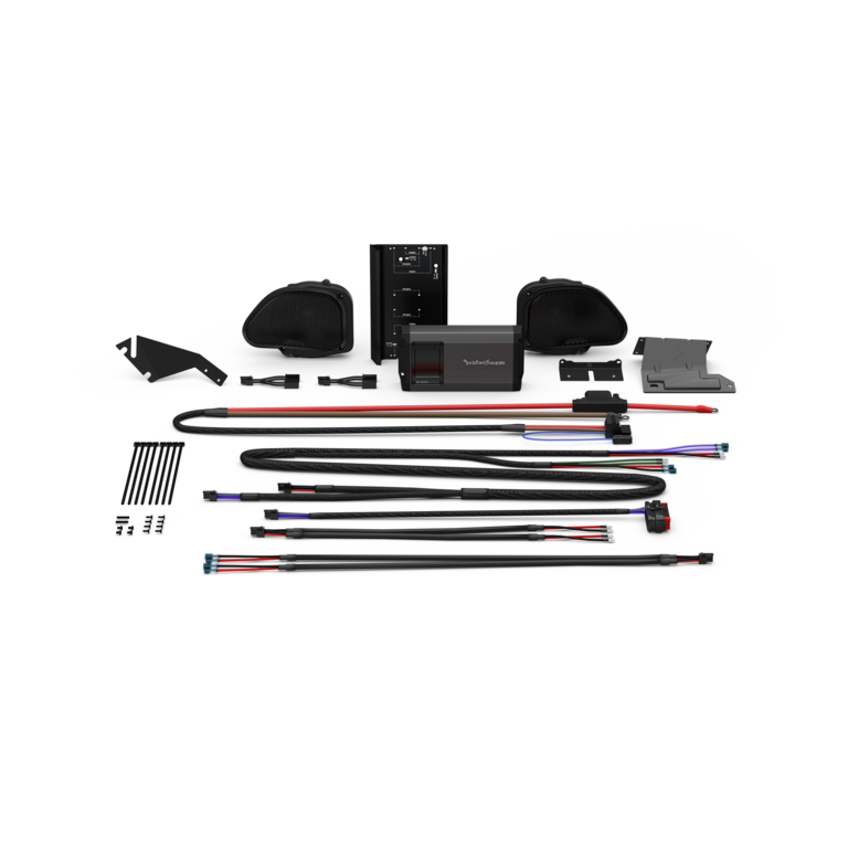 Rockford Fosgate Rockford Fosgate HD9813RG-STG2 Audio kit for select 98- 13 Road Glide motorcycles