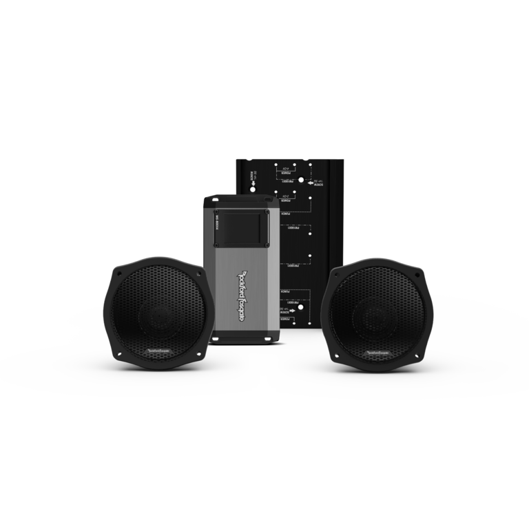Rockford Fosgate Rockford Fosgate HD9813SG-STG2 audio kit for select 98-13 Street Glide motorcycles