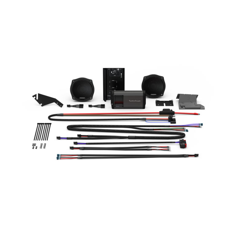 Rockford Fosgate Rockford Fosgate HD9813SG-STG2 audio kit for select 98-13 Street Glide motorcycles