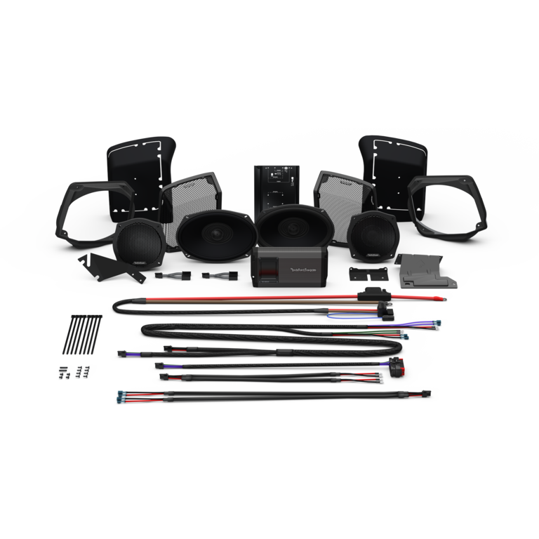 Rockford Fosgate Rockford Fosgate HD9813SG-STG3 audio kit for select 98- 13 Street Glide motorcycles
