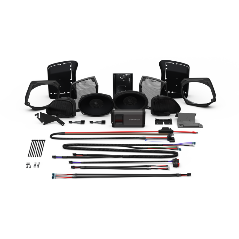 Rockford Fosgate Rockford Fosgate HD9813RG-STG3 audio kit for select 98- 13 Road Glide motorcycles