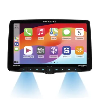 Boss Elite Boss Elite BE10ACP.XC 10" touchscreen mechless Apple Carplay/Android Auto bluetooth receiver with rear view camera