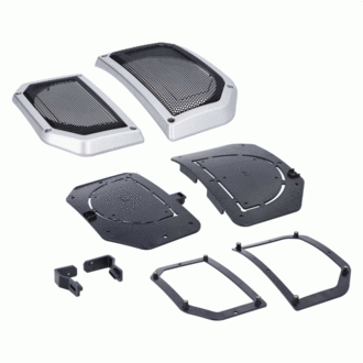 Metra METRA JP-1020 lower dash speaker grille cut-ins for 24+ Jeep WranglerJL and Gladiator JT