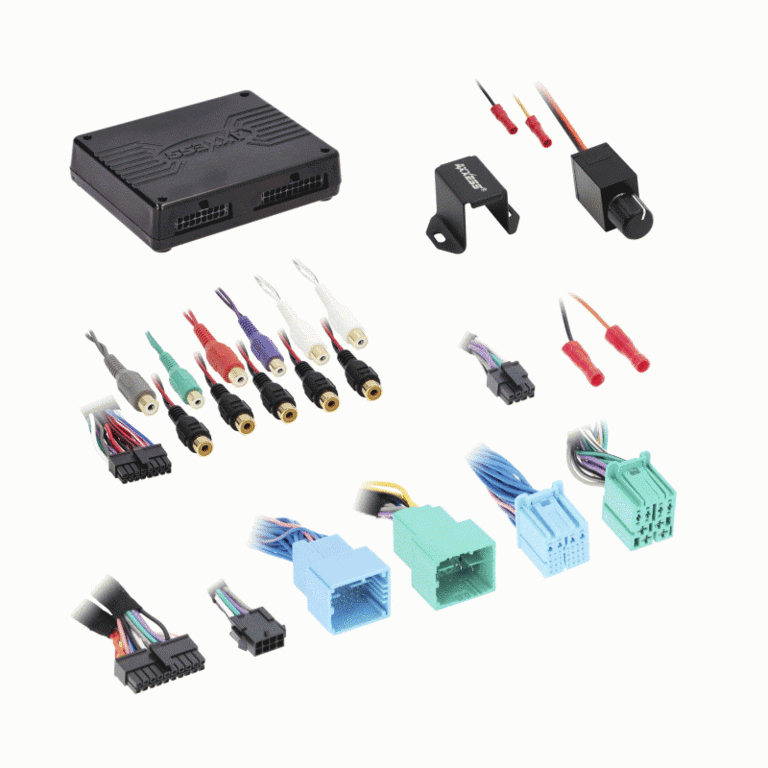 METRA AXDSPX-CH8 DSP Interface With Pre-Wired Harness - 20-Up model Chrysler, Jeep Vehicles