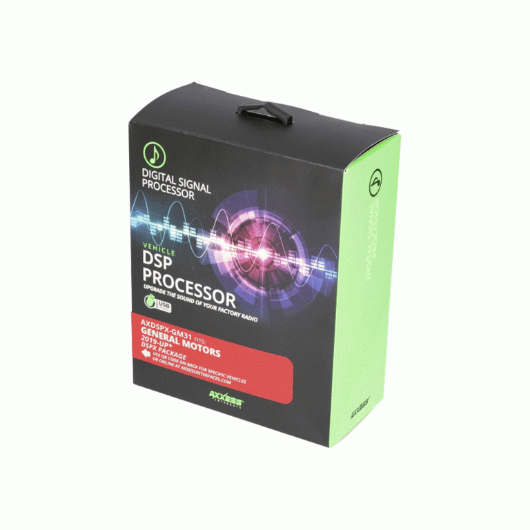 METRA AXDSPX-GM31 AXXESS DSP Package with AXDSP-X and T-harness GM 19-up
