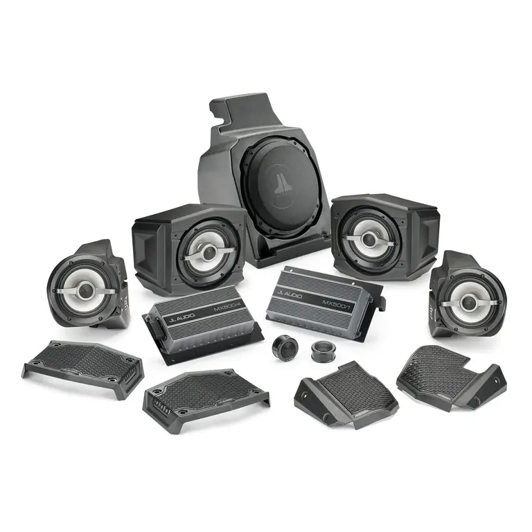 JL Audio JL Audio SLPK-POL-RZ19RC/M6 SlamPak  audio system for 19-24 Polaris RZR