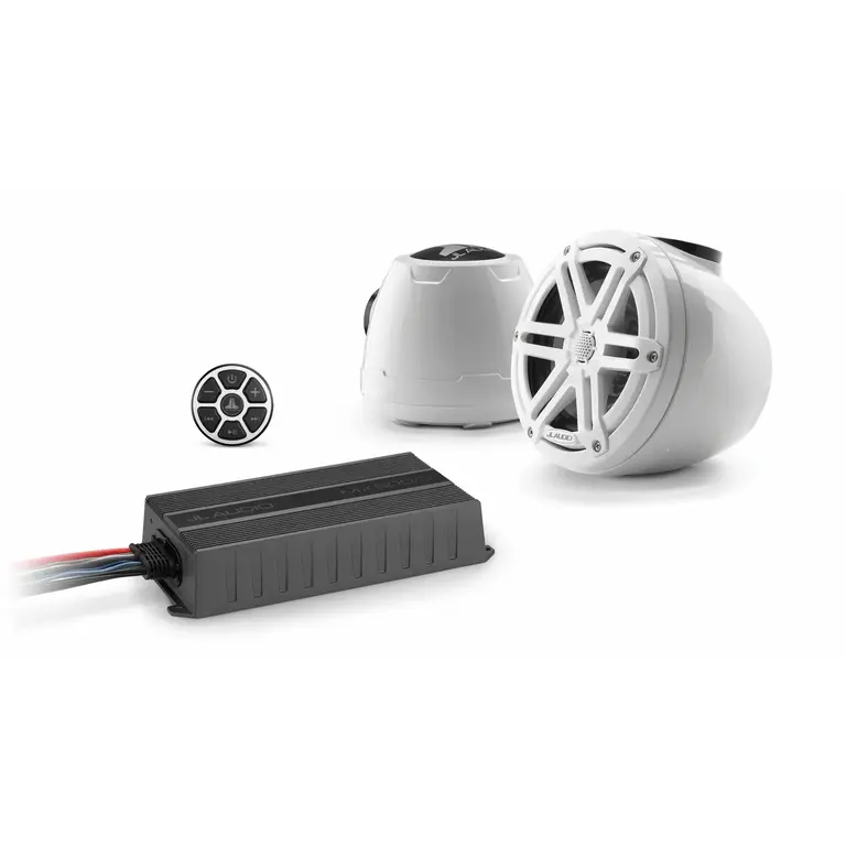 JL Audio JL Audio SLPK-YA-19FXC-WH 19-21 SlamPak audio package for Yamaha FX waverunner Vex pod system White