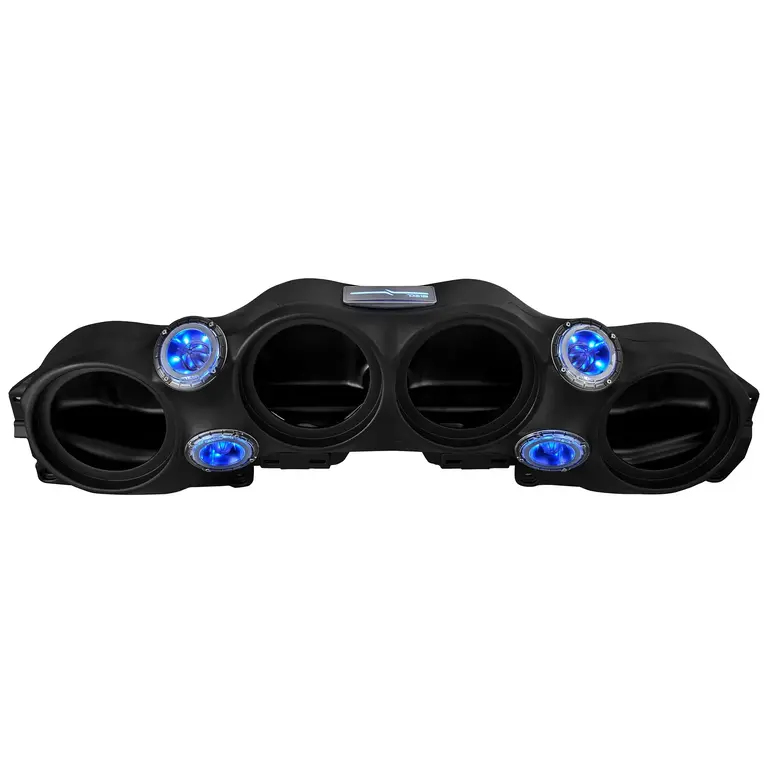 DS18 DS18 JL-SBAR/BK.HT Black overhead Bar System for JL/JLU,JT Jeeps (4X8" Speakers not included 4X Tweeters PRO-TW4L included)
