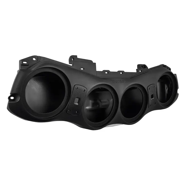 DS18 DS18 JL24-SBAR/BK Black overhead sound bar for Jeep JL/JLU/JT fits 4 x 8" speakers with harness