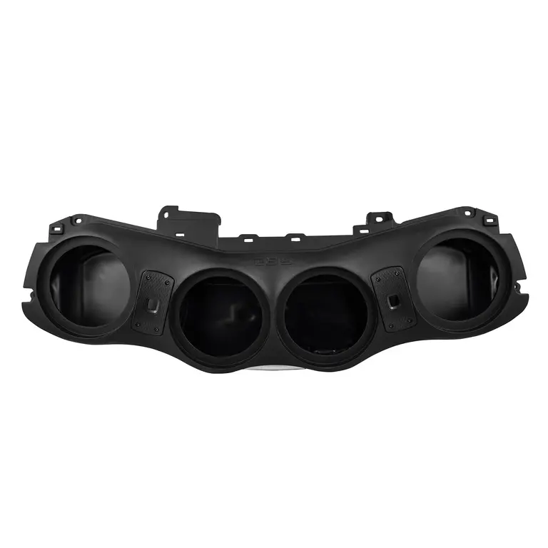 DS18 DS18 JL24-SBAR/BK Black overhead sound bar for Jeep JL/JLU/JT fits 4 x 8" speakers with harness