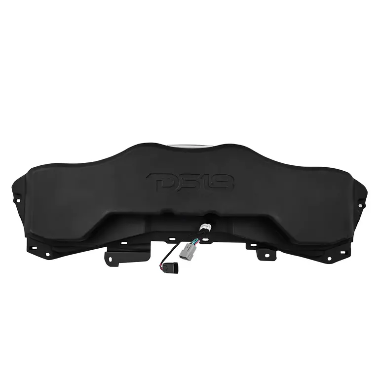 DS18 DS18 JL24-SBAR/BK Black overhead sound bar for Jeep JL/JLU/JT fits 4 x 8" speakers with harness