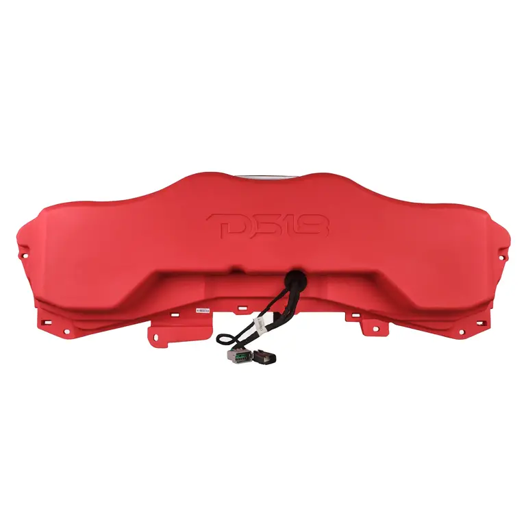 DS18 DS18 JL24-SBAR/RD Red overhead sound bar for Jeep JL/JLU/JT fits 4 x 8" speakers with harness