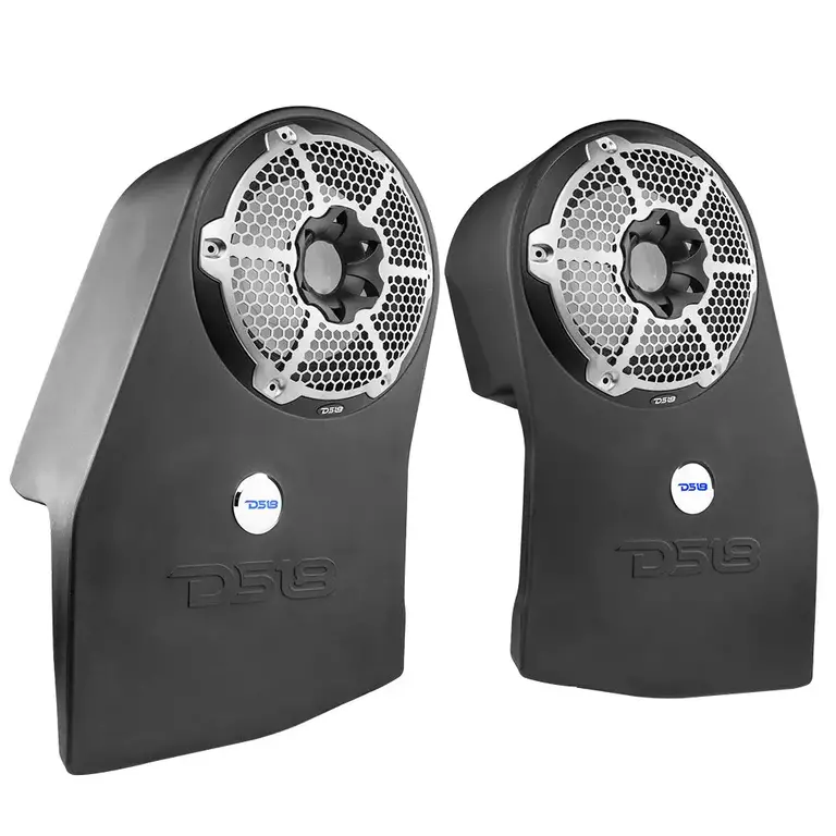 DS18 DS18 JL-SUB10/LR JLU wheel well subwoofer enclosure for 10" sealed left or right side