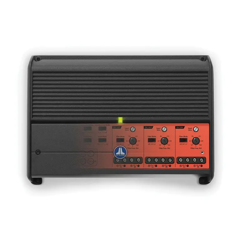 JL Audio JL Audio XDM600/6-24V Car/Marine 600 watt 6 Channel Amplifier for 24 volt systems