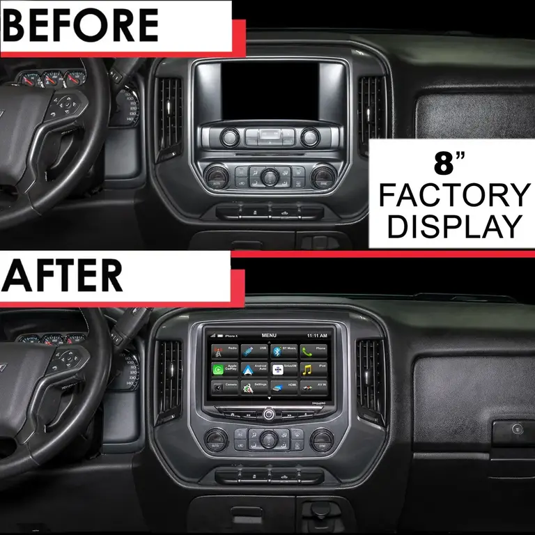 Stinger Stinger 14-18 Chevrolet Silverado/GMC Sierra 10" HEIGH10 fully integrated radio package includes UN1810/SR-GM14H