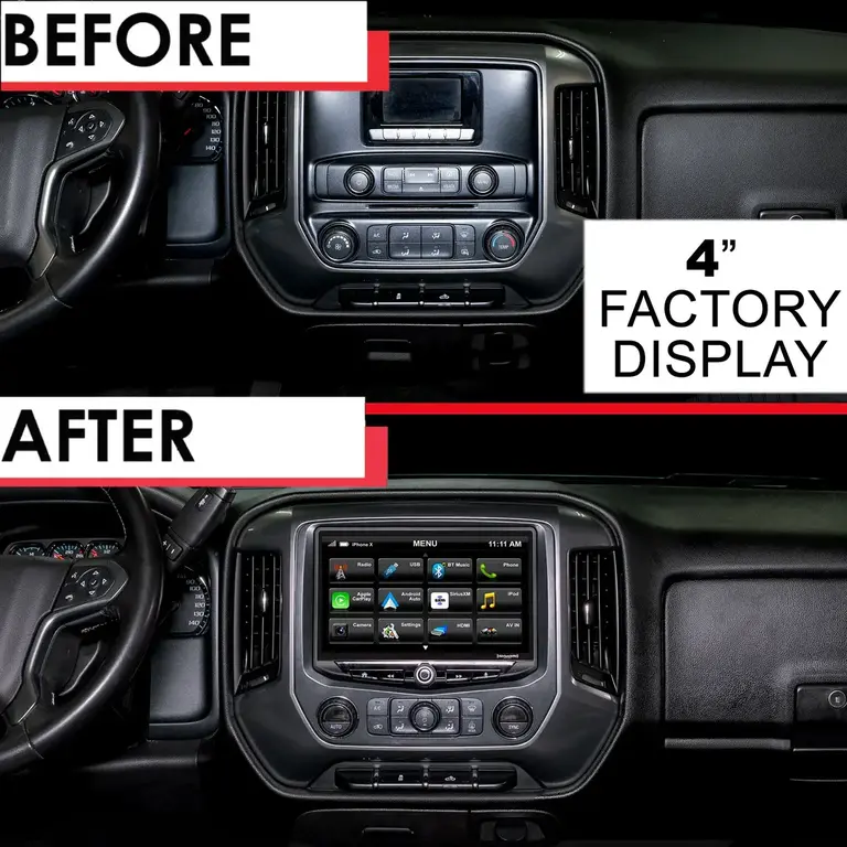 Stinger Stinger 14-18 Chevrolet Silverado/GMC Sierra 10" HEIGH10 fully integrated radio package includes UN1810/SR-GM14H