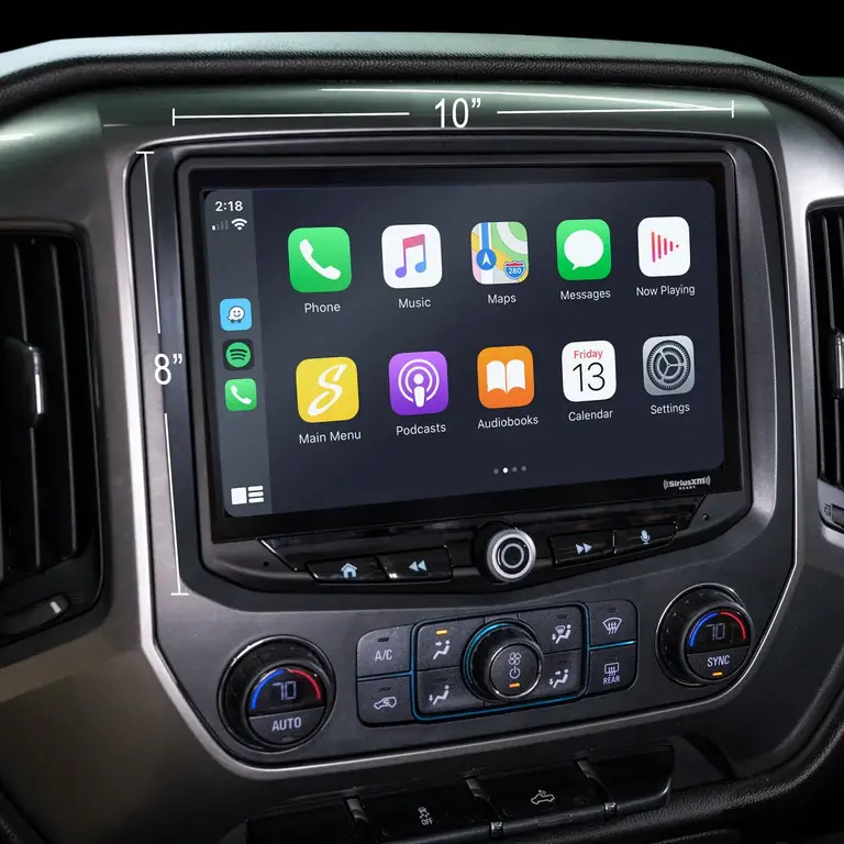 Stinger Stinger 14-18 Chevrolet Silverado/GMC Sierra 10" HEIGH10 fully integrated radio package includes UN1810/SR-GM14H