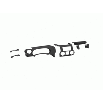 Metra Metra DP-6511-JK radio replacement panels for 11-18.5 Jeep Wrangler JK