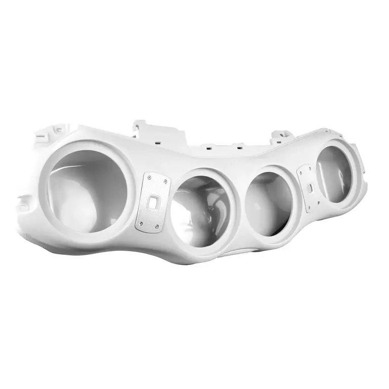 DS18 DS18 JL24-SBAR/WH White overhead sound bar for Jeep JL/JLU/JT fits 4 x 8" speakers with harness