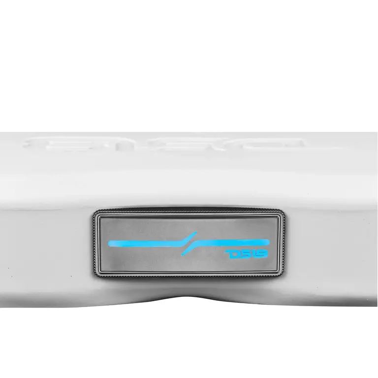 DS18 DS18 JL24-SBAR/WH White overhead sound bar for Jeep JL/JLU/JT fits 4 x 8" speakers with harness