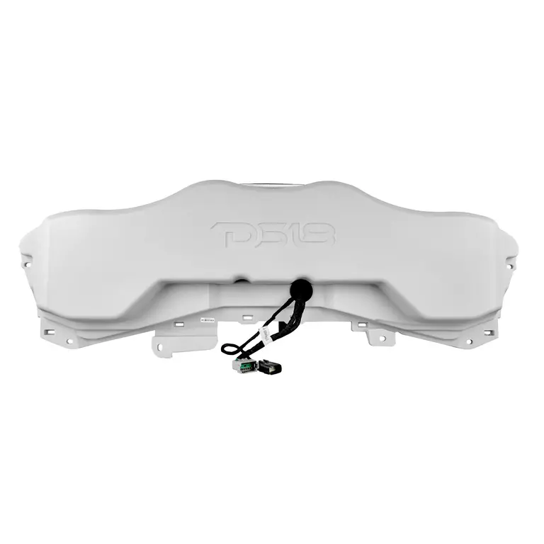 DS18 DS18 JL24-SBAR/WH White overhead sound bar for Jeep JL/JLU/JT fits 4 x 8" speakers with harness