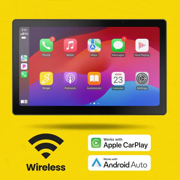 Stinger Stinger IX212 Horizon 12.8" floating wireless Apple Carplay/Android Auto multimedia receiver