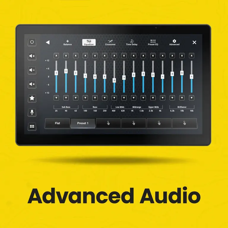 Stinger Stinger IX212 Horizon 12.8" floating wireless Apple Carplay/Android Auto multimedia receiver