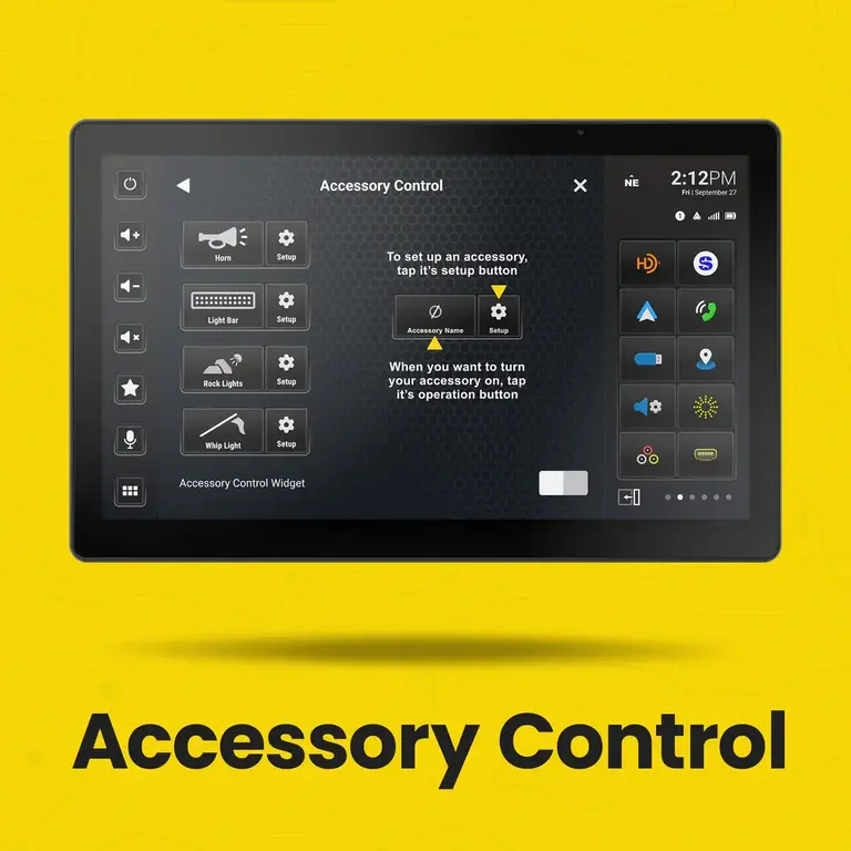 Stinger Stinger IX212 Horizon 12.8" floating wireless Apple Carplay/Android Auto multimedia receiver