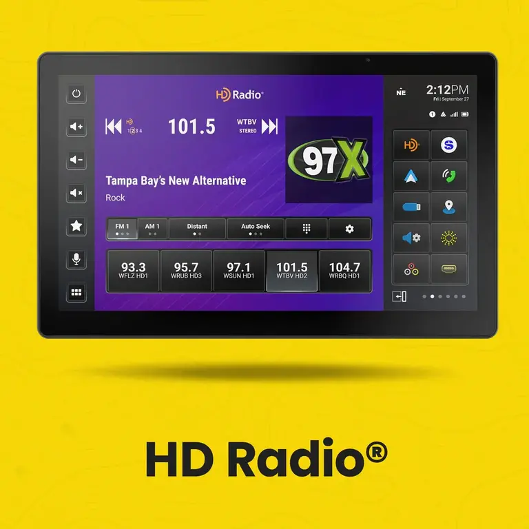 Stinger Stinger IX212 Horizon 12.8" floating wireless Apple Carplay/Android Auto multimedia receiver
