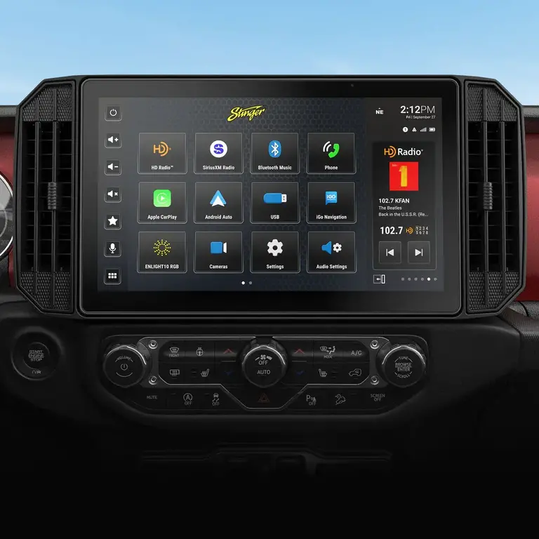 Stinger Stinger 18-23 Jeep Wrangler JL/ Gladiator JT  12" HORIZON12 fully integrated radio package includes IX212/SRX-JW18128