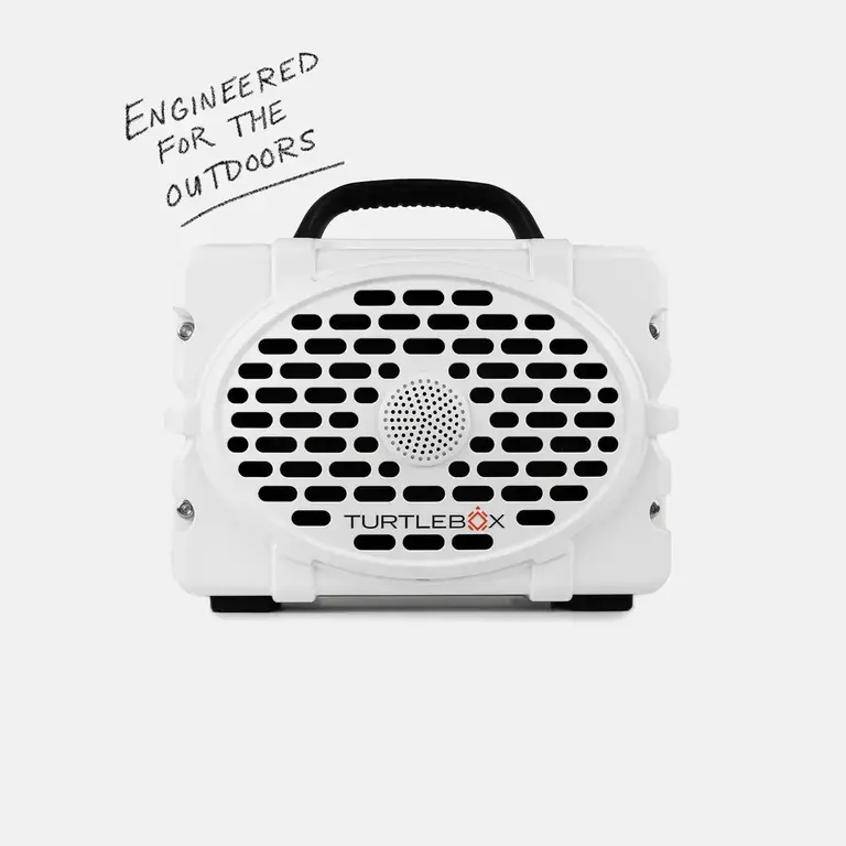 Turtlebox Turtlebox  TBG2-W Gen 2 waterproof amplified speaker - White