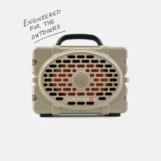 Turtlebox Turtlebox TBG2-FT Gen 2 waterproof amplified speaker - Field Tan