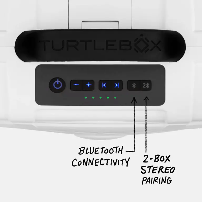 Turtlebox Turtlebox TBG2-OW Gen 2 waterproof amplified speaker - Blaze Orange and White