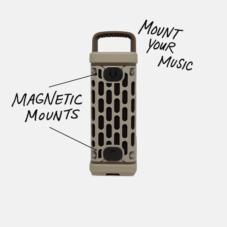 Turtlebox Ranger amplified Bluetooth speaker - Tan