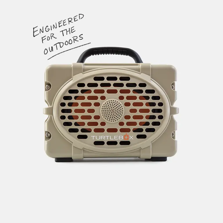 Turtlebox Turtlebox  TBG3-FT Gen 3 waterproof amplified speaker - Field Tan